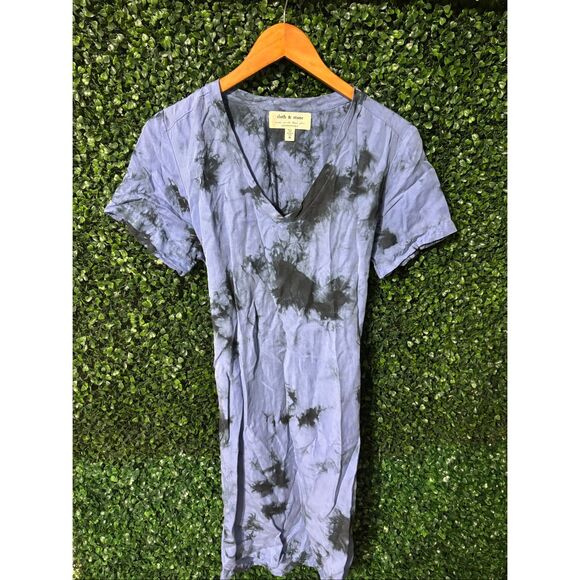 Anthropologie Dresses & Skirts - Cloth & Stone Anthropologie Liv Tie Front Mini Dress Sz Medium